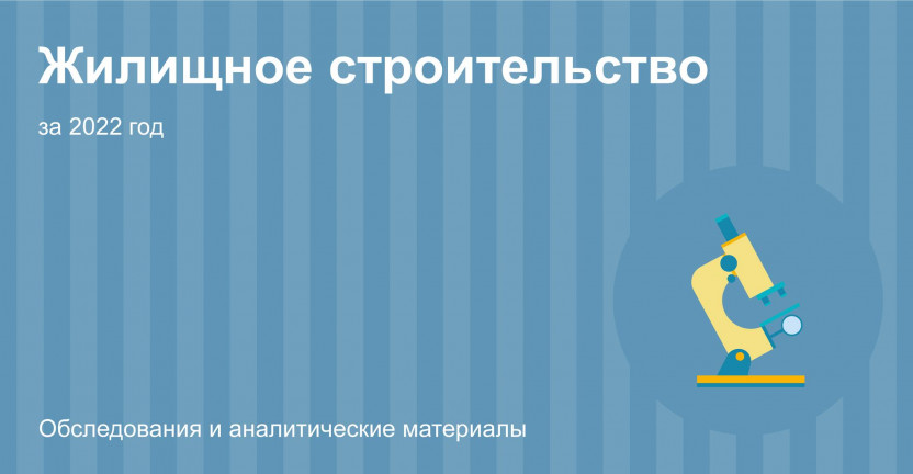 Жилищное строительство в Костромской области за 2022 год